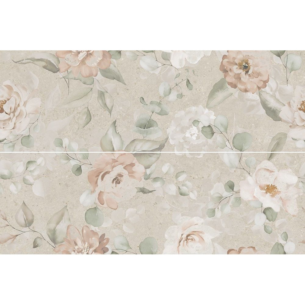 Панно Риккарди 2 бежевый матовый обрезной 80х120