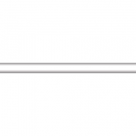 Керамический бордюр 20х1,5 Карандаш белый глянцевый