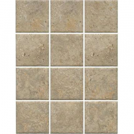 Брюссель бежевый матовый из 12 частей 9,8х9,8