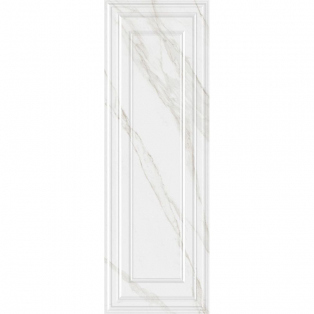 Прадо белый панель глянцевый обрезной 40х120