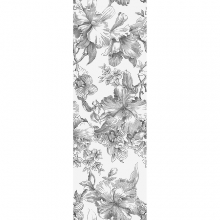 Декор Монфорте Цветы матовый обрезной 40х120