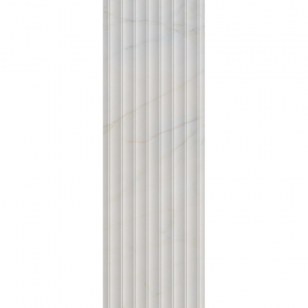 Греппи белый структура глянцевый обрезной 40х120