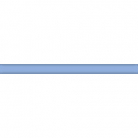 Керамический бордюр 20х1,5 Карандаш голубой глянцевый