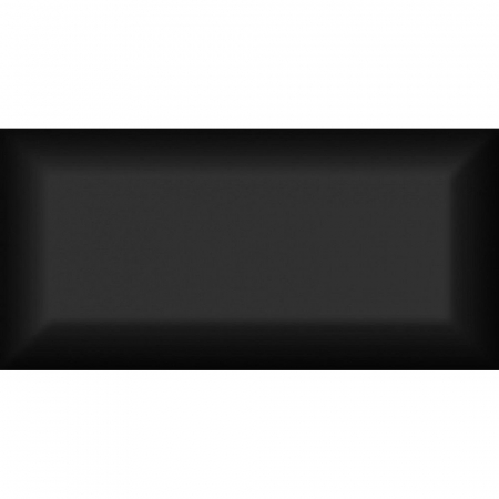 Граньяно черный грань глянцевый 7,4х15