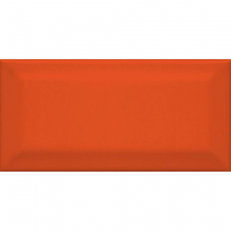 Клемансо оранжевый грань глянцевый 7,4х15