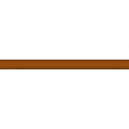 Керамический бордюр 20х1,5 Карандаш коричневый темный глянцевый