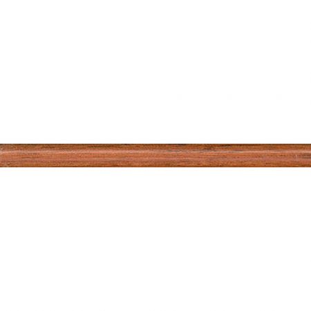 Керамический бордюр 20х1,5 Карандаш Дерево коричневый матовый