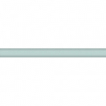 Керамический бордюр 25х2 Карандаш зеленый светлый глянцевый