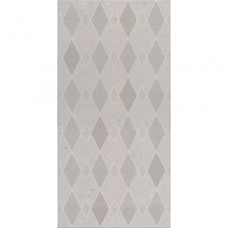 Декор Про Матрикс серый светлый матовый обрезной 30х60