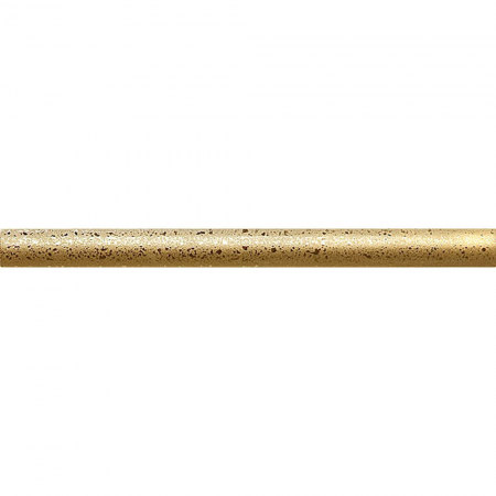 Керамический бордюр 25х2 Карандаш золото глянцевый