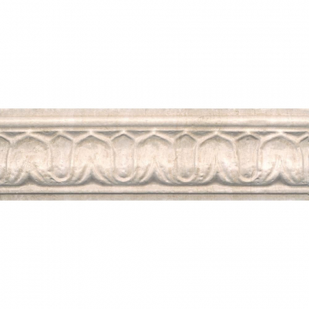 Бордюр Пантеон бежевый матовый 25х7,5