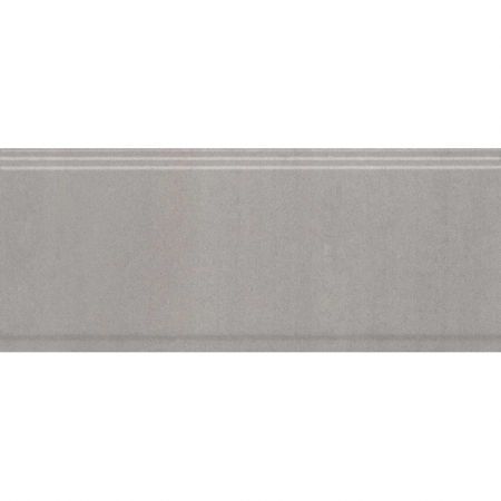 Бордюр Марсо серый матовый обрезной 30х12
