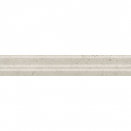 Бордюр Багет Карму бежевый светлый матовый обрезной 30х5