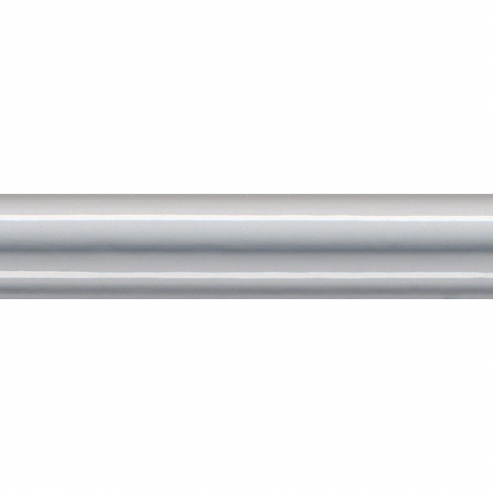 Бордюр Багет Авеллино серый глянцевый 15х3