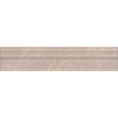 Бордюр Багет Гран Пале бежевый глянцевый 25х5,5