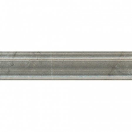 Бордюр Кантата серый глянцевый 25х5,5