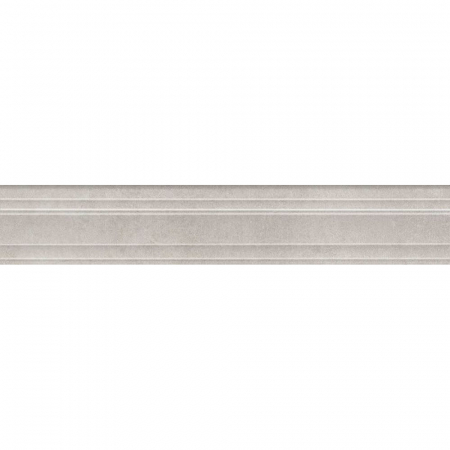 Бордюр Багет Догана бежевый светлый матовый обрезной 40x7,3x2,7
