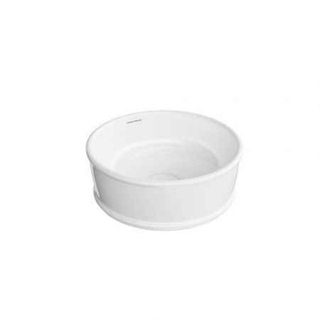 Раковина CIRCO накладная 36, белая глянцевая