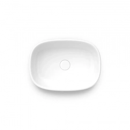Раковина CIRCO накладная 50, белая глянцевая