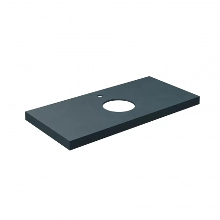 Спец. изделие декоративное из керамогранита Про Чементо 100x48, синий тёмный матовый