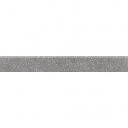 Плинтус Про Стоун серый темный обрезной 60х9,5