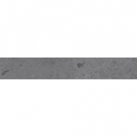 Плинтус Про Лаймстоун серый темный натуральный обрезной 60х9,5