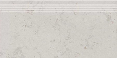 Ступень Про Лаймстоун серый светлый натуральный обрезной 30x60x0,9