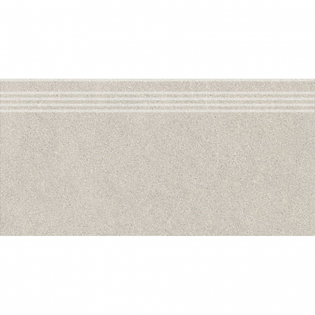Ступень Джиминьяно серый светлый матовый обрезной 30х60