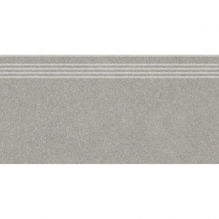 Ступень Джиминьяно серый матовый обрезной 30х60