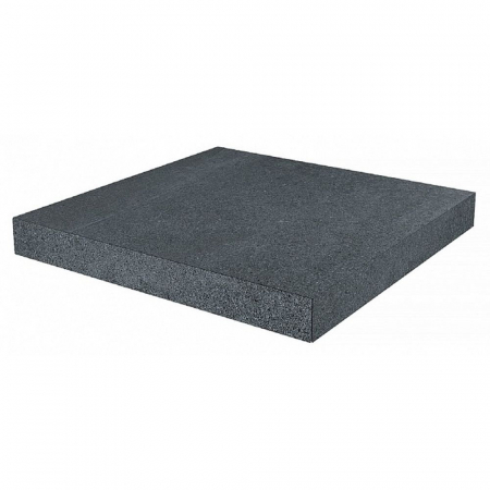 Ступень угловая клееная Про Матрикс черный 33х33