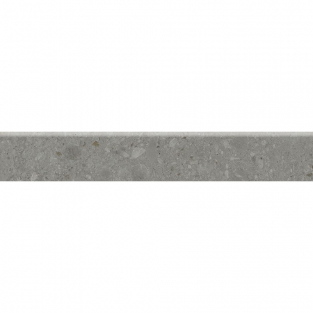 Плинтус Чеппо ди Гре серый тёмный матовый обрезной 60x9,5x0,9