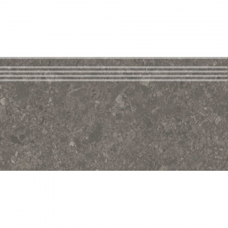 Ступень Чеппо ди Гре коричневый матовый обрезной 30x60x0,9