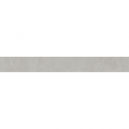 Плинтус Про Догана серый светлый матовый обрезной 80x9,5x0,9