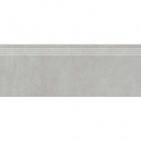 Ступень Про Догана серый светлый матовый обрезной 30x80x0,9