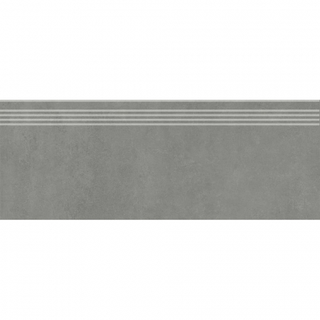 Ступень Про Догана серый тёмный матовый обрезной 30x80x0,9