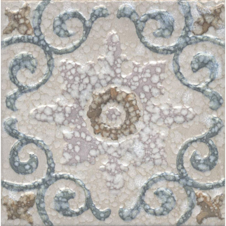 Декор Барио матовый 15х15