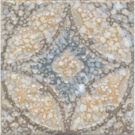 Декор Барио матовый 15х15