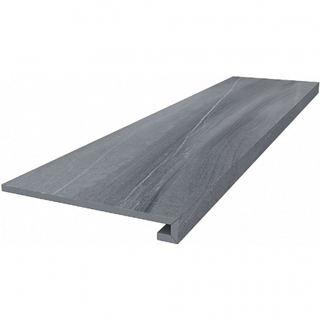 Ступень клееная Роверелла серый 119,5х33