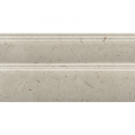 Плинтус Карму бежевый матовый обрезной 30х15