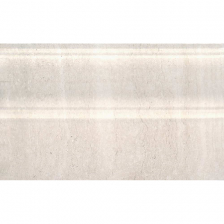 Плинтус Пантеон бежевый светлый матовый 25х15