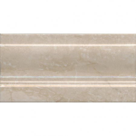 Плинтус Стемма бежевый глянцевый 10х20