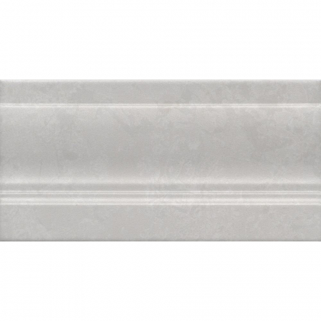 Плинтус Ферони серый светлый матовый 20х10
