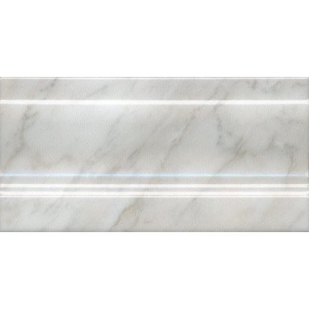 Плинтус Каприччо белый глянцевый 20х10