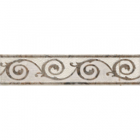 Бордюр Театро глянцевый обрезной 25х5,5