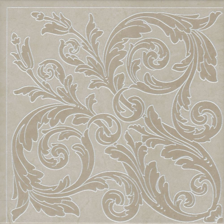 Декор Монсанту бежевый светлый 40,2х40,2