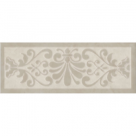 Декор Монсанту 2 бежевый светлый 15х40