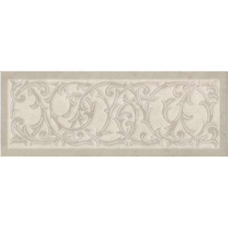 Декор Монсанту 3 бежевый светлый 15х40