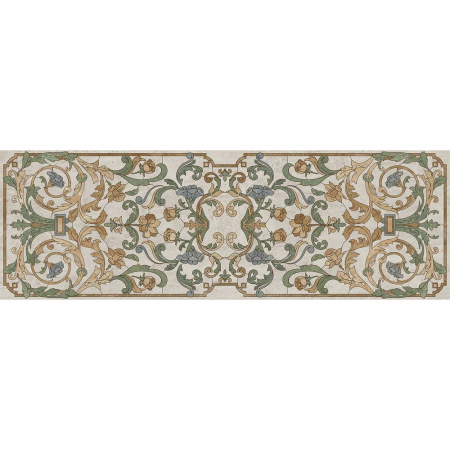 Декор Эвора глянцевый лаппатированный обрезной 30x89,5x0,9