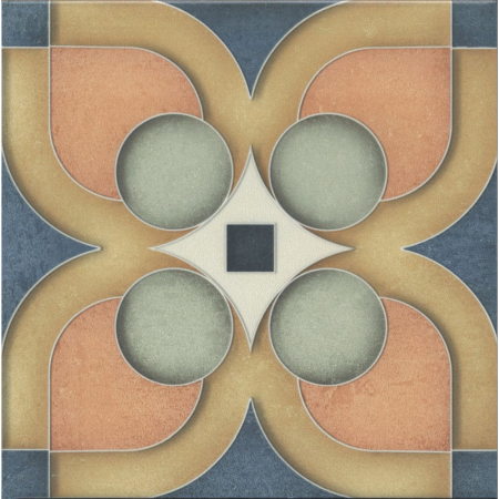 Декор Фантазия 4 матовый 20х20