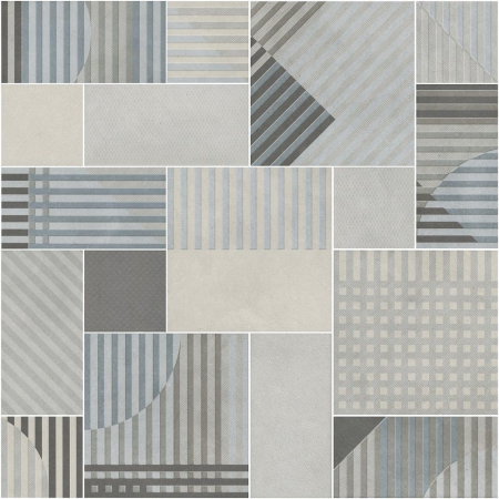 Панно Тассо микс матовый обрезной 60х60